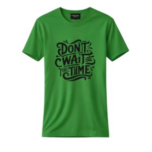 Home printed green tshirt